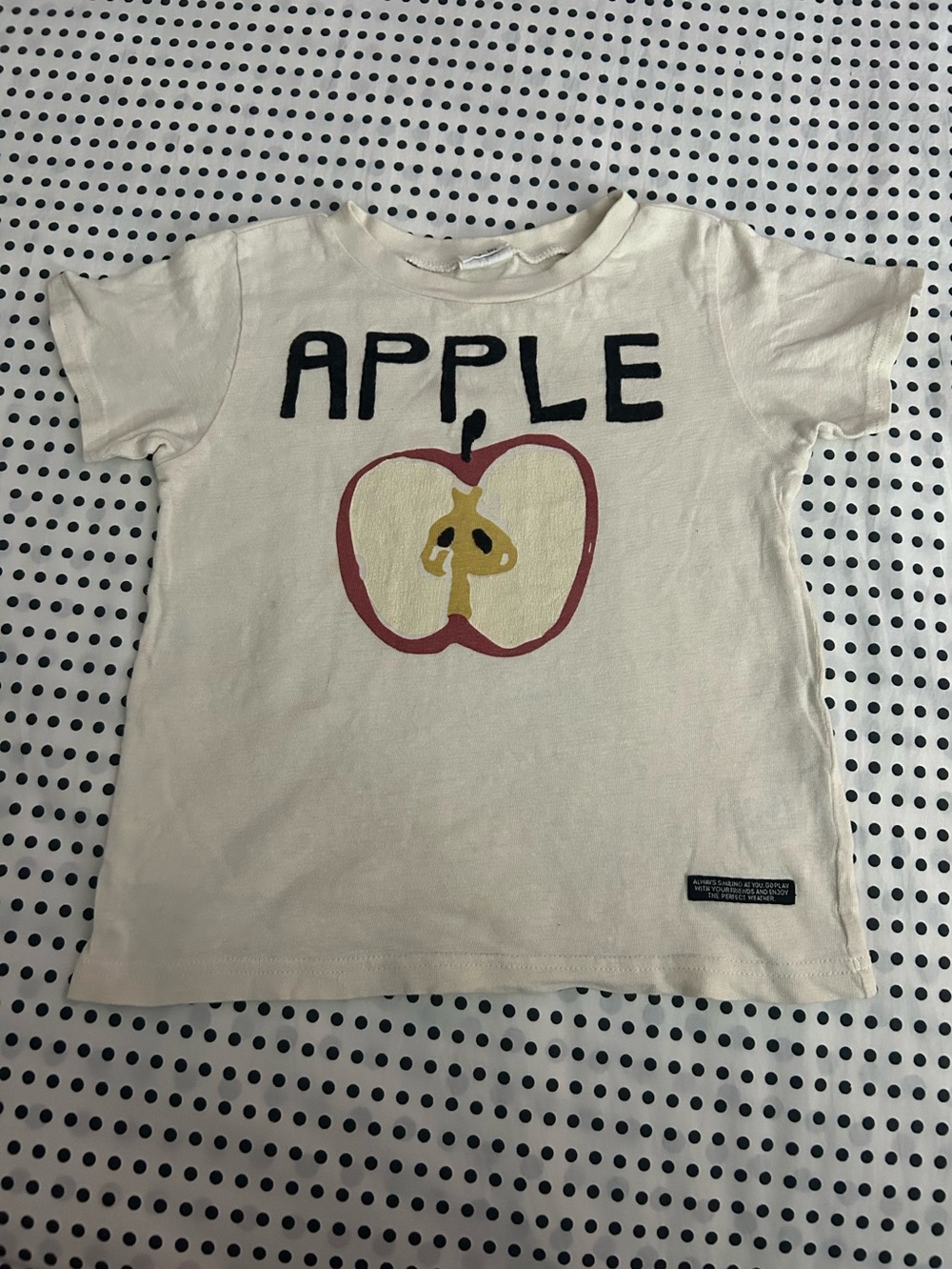 Vintage 2000s apple baby tee